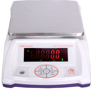 华志LCD 电子天平珠宝秤实验室0.1g/0.01g/0.001g精准电子称天平