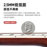 Saga Saga Guitar SF600 Начало работы на фолк -деревянной гитаре Flagship Ginuine Saga SF700