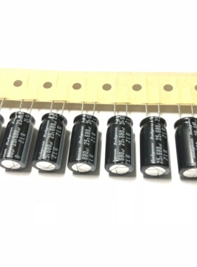红宝石 25V680UF 10X20 ZLG系列 高频低阻 680UF25V 电解电容