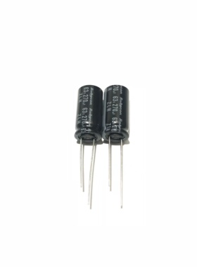 63V270UF 10X20 红宝石ZLH 高频低阻 270UF63V 电解电容 原装