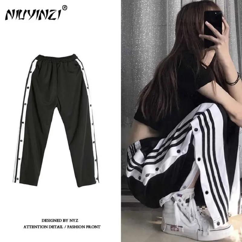 长裤阔腿直筒阔腿直筒侧排