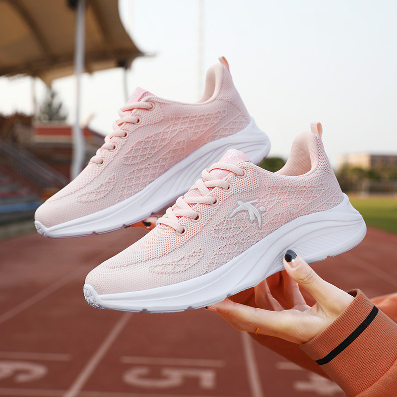 断码清仓乔尼丹莱女鞋春季运动鞋轻便透气网面休闲学生跑步鞋软底