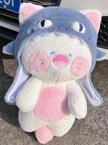 TikTok, милая плюшевая игрушка, тряпичная кукла для сна, подушка, подарок на день рождения