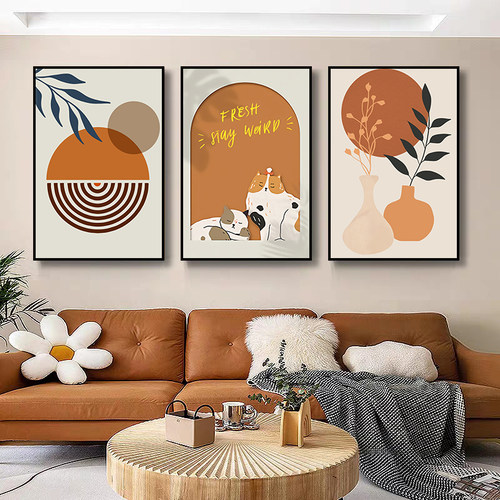 客厅装饰画客厅是简约