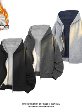 2025 HW25865加绒 白底大码奥利绒连帽卫衣M-5X HW25964-特P60