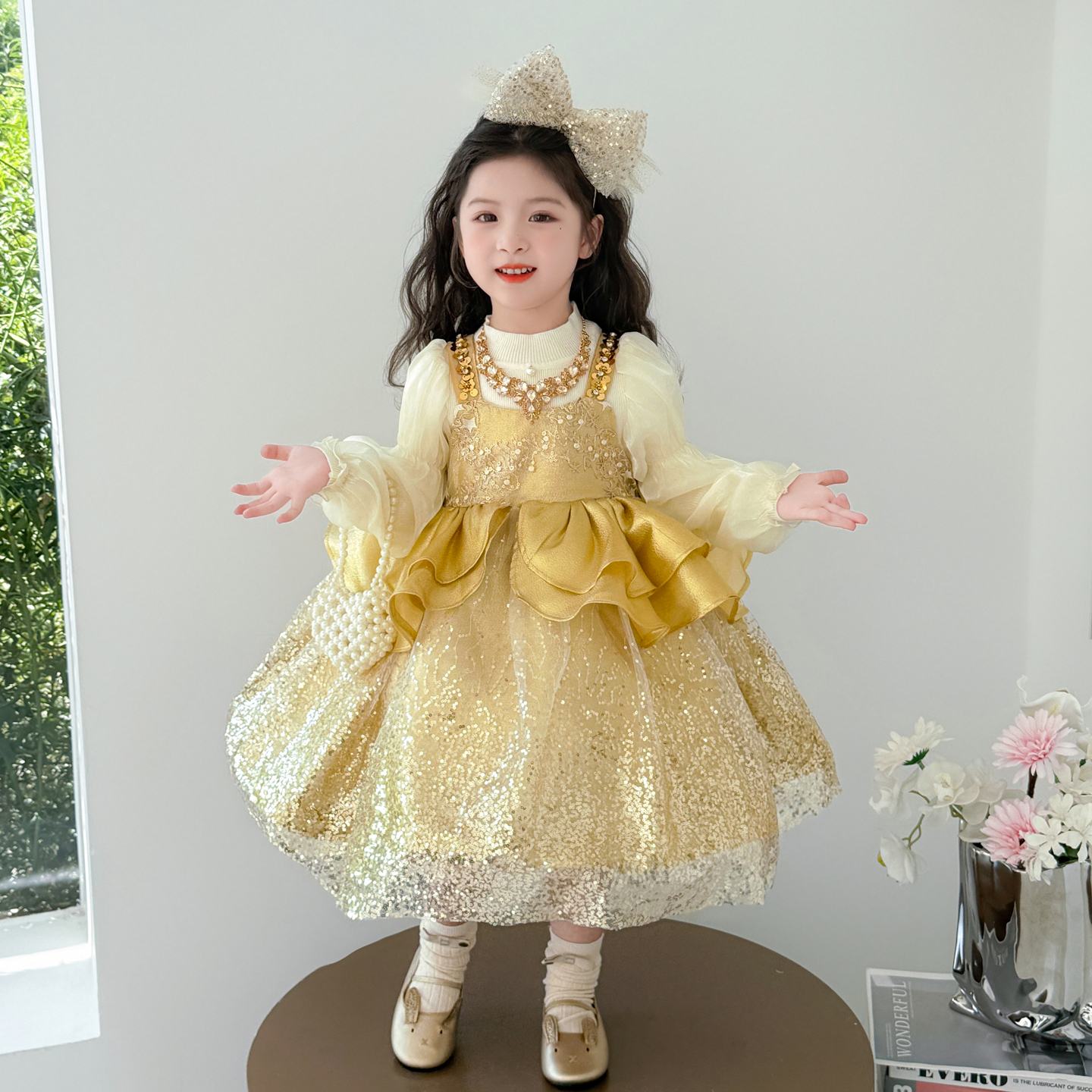 女童洛丽塔公主裙2025新款