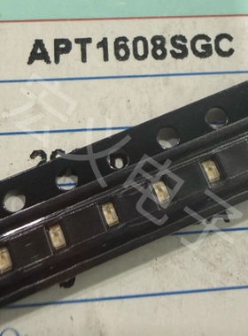 APT1608SGC LED SMD GREEN 0603 绿色 2.2V 20mA 568 nm 62.5mW