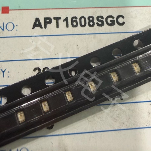 APT1608SGC LED SMD GREEN 0603 绿色 2.2V 20mA 568 nm 62.5mW