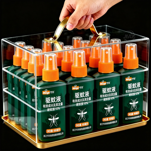 便携驱蚊喷雾液野外露营防蚊整天