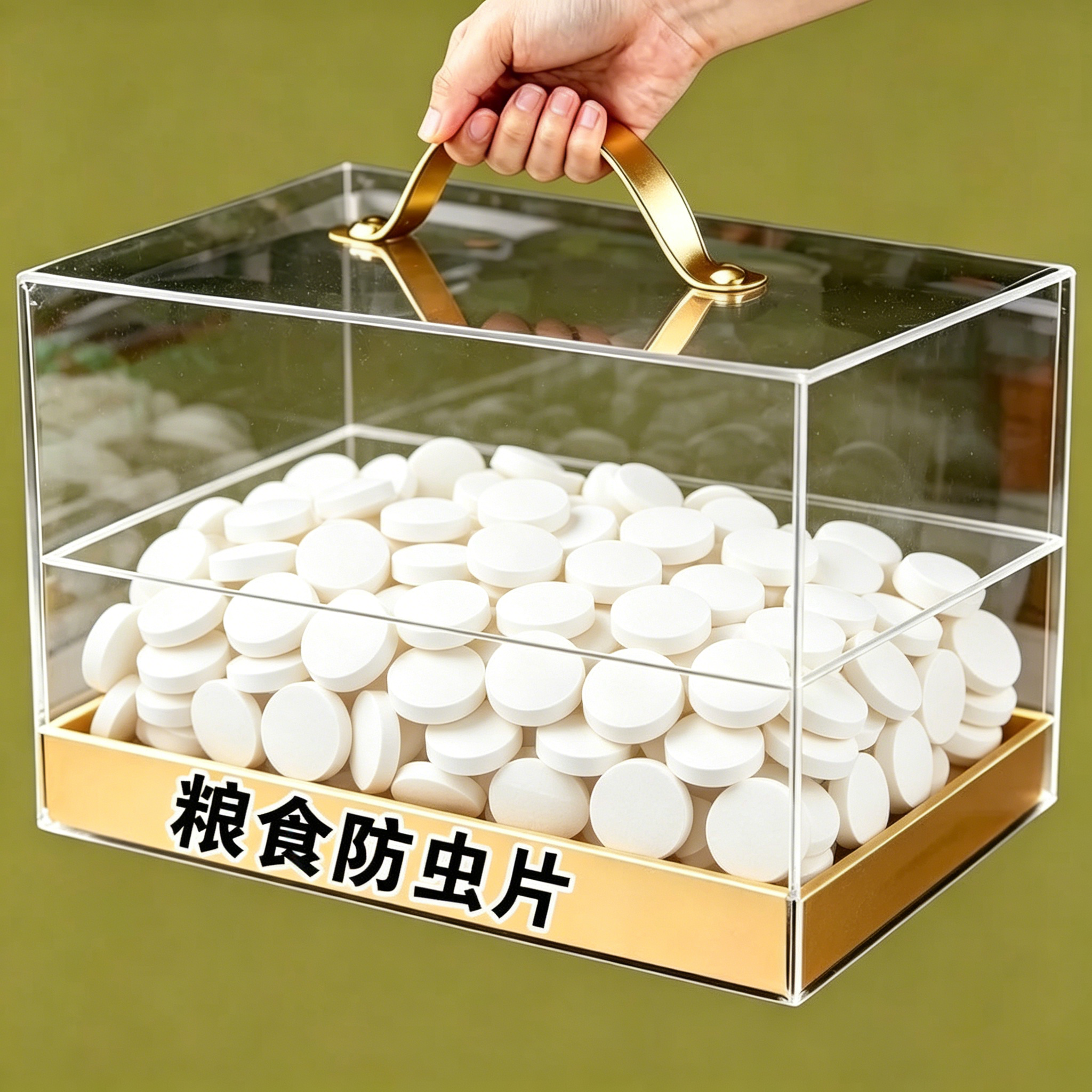 安全储粮防虫片米面谷物远离虫患