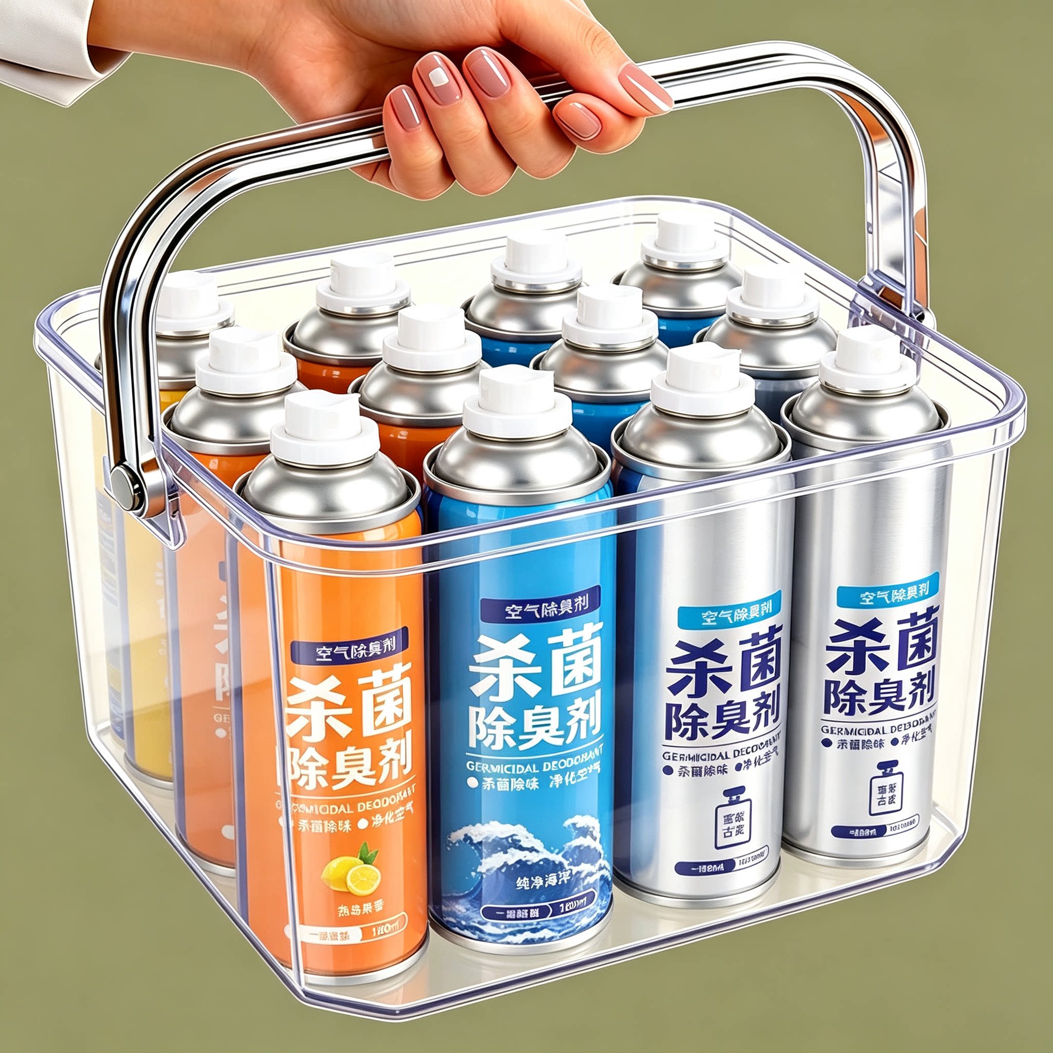 车载自动除味净菌除臭喷雾