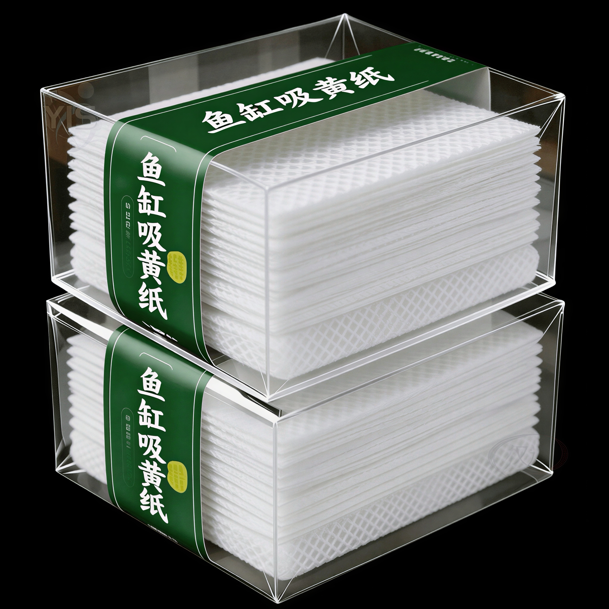 鱼缸吸色片净水去腥滤黄水过滤纸