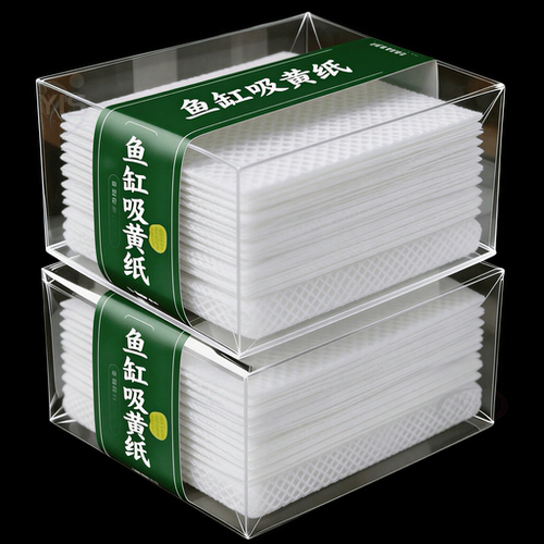 鱼缸吸色片净水去腥滤黄水过滤纸