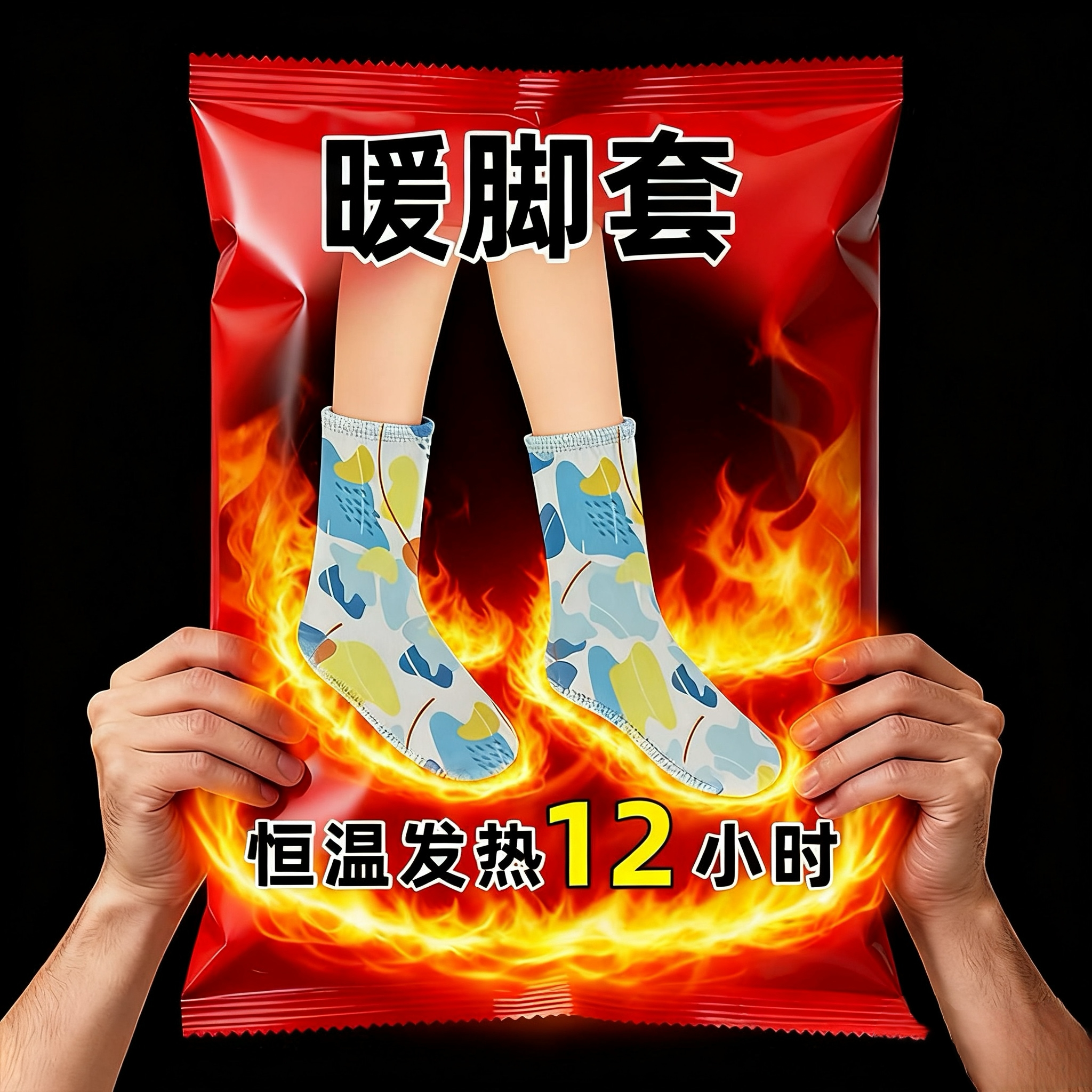 发热脚套发热鞋垫袜子穿戴式脚套冬季热敷暖脚神器暖足贴脚底暖敷,服饰配件/皮带/帽子/围巾,前掌垫,淘宝优惠券,粉丝福利购,淘宝优惠卷