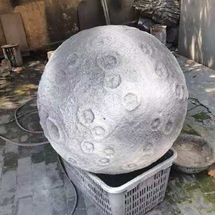 仿真泡沫月球道具舞台拍照装饰挂饰立体模型