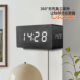简约大气静音挂墙时钟 双面家用创意挂钟时尚 三面时钟2026新款 韩式