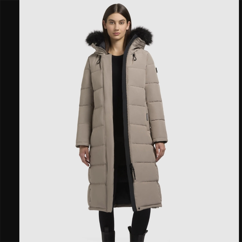 零下20户外运动保暖棉服女中长款