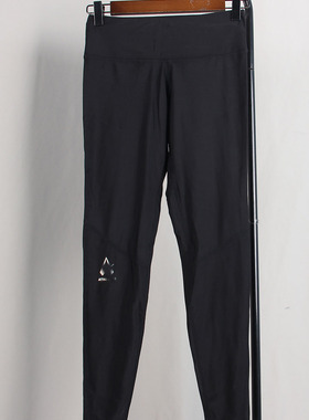 弹力速干九分裤女 跑步健身服瑜珈运动紧身裤打底裤瘦腿 E44