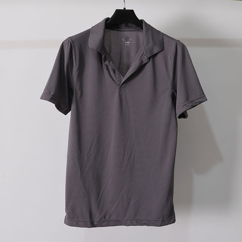 瑕疵品男士凉感速干POLO衫缺扣