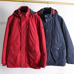 户外多口袋收腰冲锋棉衣男 防风防水夹棉加厚保暖徒步登山棉衣A03