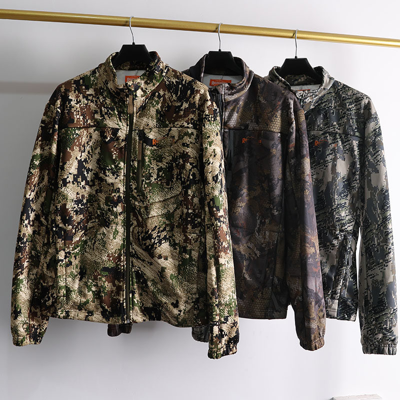 秋冬户外运动加绒软壳衣 弹力防水柔软迷彩保暖透气多口袋狩猎服,户外/登山/野营/旅行用品,软壳衣,淘宝优惠券,粉丝福利购,淘宝优惠卷