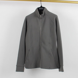 显瘦运动夹克a04 修身 春秋新款 空气层立领拉链收腰弹力女士外套