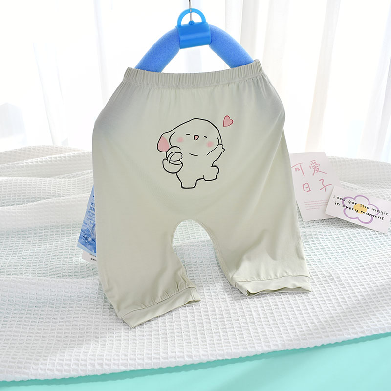 凉感透气冰丝大PP宝宝裤子夏季