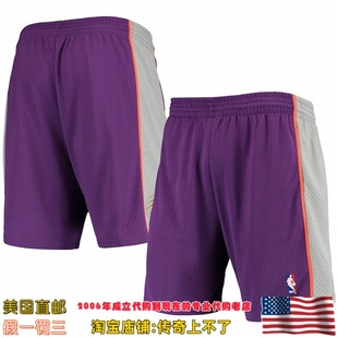 美国直邮 太阳队 MitchellNess 01-02赛季Swingman球迷版运动球裤