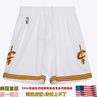 美国代购 骑士队 mitchellness 2015/16赛季Swingman球迷版运动裤