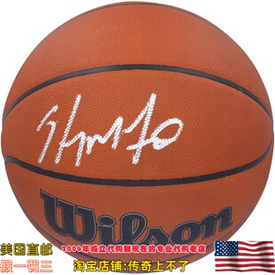 美国代购 掘金队 安东尼 亲笔签名 威尔胜官方比赛篮球 亲签篮球