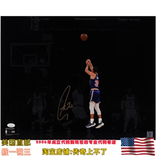 美国代购 勇士队 库里 亲笔签名 亲签海报照片JSA/Fanatics双认证