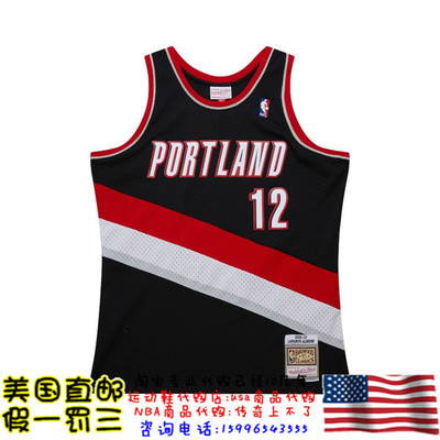 美国代购 mitchellness Swingman球迷版06-07赛季球衣-阿尔德里奇