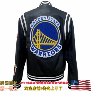 美国代购 Jeff Hamilton 汉密尔顿 定制 公牛队 联名款刺绣皮夹克