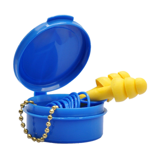 3M 340-4002圣诞树带线耳塞防噪声游泳射击耳塞学习睡眠配耳塞盒