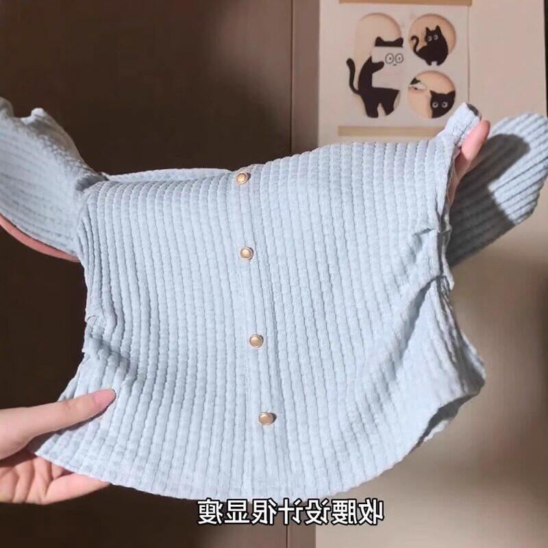 胖MM大码女装短袖T恤上衣2026新款韩系chic别致方领正肩收腰小衫
