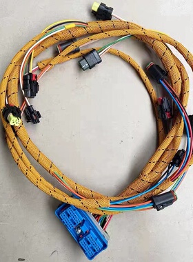 卡特E326GC 320D2C 7.1发动机喷油嘴线束385-5997 E323D2L耐高温