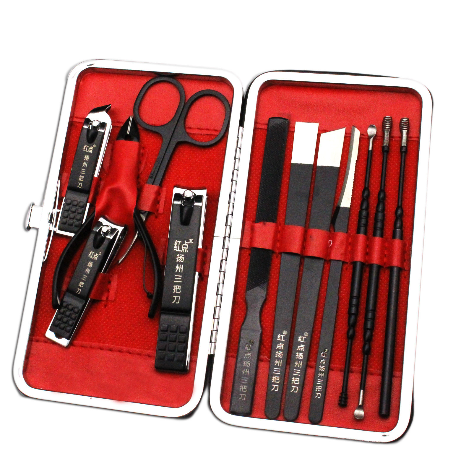 扬州三把刀指甲刀套装修甲工具指甲剪指甲钳套装修脚刀家用掏耳勺