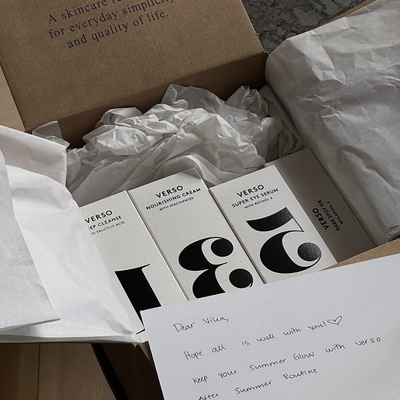 VERSO5号眼霜我爱淡纹黑眼圈