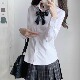 女收腰显瘦自制长袖 jk白衬衫 基础款 制服衬衣 潘特维拉