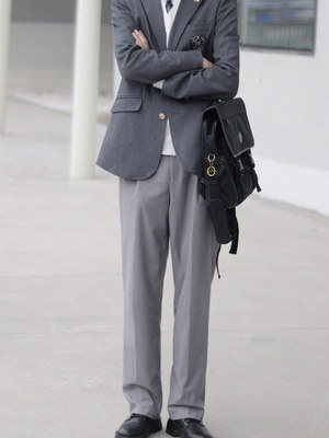 纯色休闲西裤长裤百搭休闲春秋裤