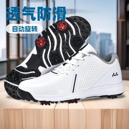 LEFUS雷弗斯新款高尔夫鞋男女款旋转孔轻便休闲高尔夫球鞋防滑