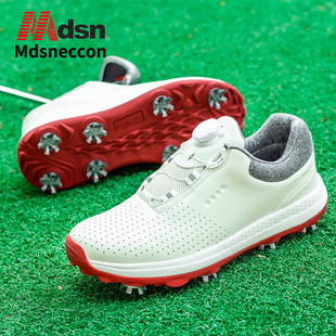高尔夫球鞋旋钮鞋带男款运动鞋鞋钉可拆卸鞋子