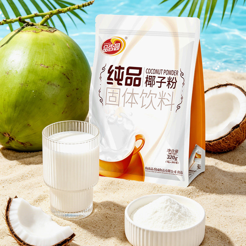 品香园纯品椰子粉速溶冲饮椰汁粉图片