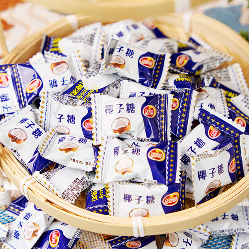 品香园海南正宗传统椰子硬糖500g