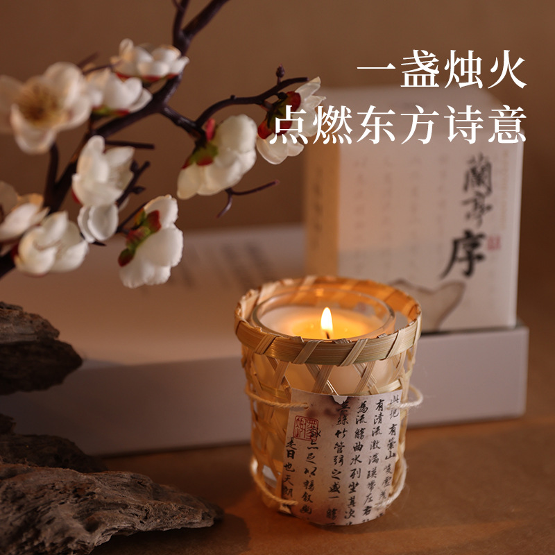 果冻蜡烛香薰蜡烛杯装饰摆件氛围感伴手礼温和不刺鼻小众创意室内