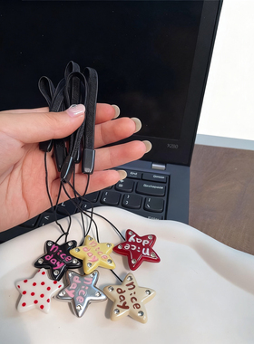 卡通镜头盖防丢绳适用佳能R50M50富士XT50尼康Z30索尼ZVE-10等