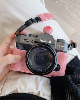 适用索尼zve10相机套尼康Z30Z50富士XS20XS10XT5XT50底座套保护套