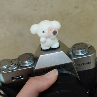 拍照小狗热靴盖适用R50R10富士EVO XS10XT30XT5XA7X100V索尼zve10