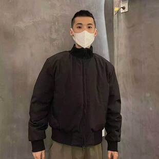 重头来过秋冬季教练飞行夹克加棉加厚休闲防水短款美式复古外套男