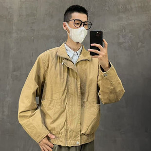 重头来过巴恩风纯棉工装外套男2026秋冬新款男女同款痞帅美式夹克